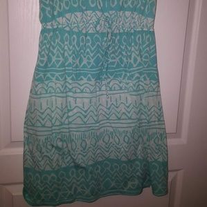 Mint color size large summer dress